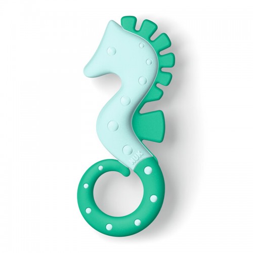 NUK All Stages Teether - Sea Horse | See Horse | 3 months+ | Made in Germany